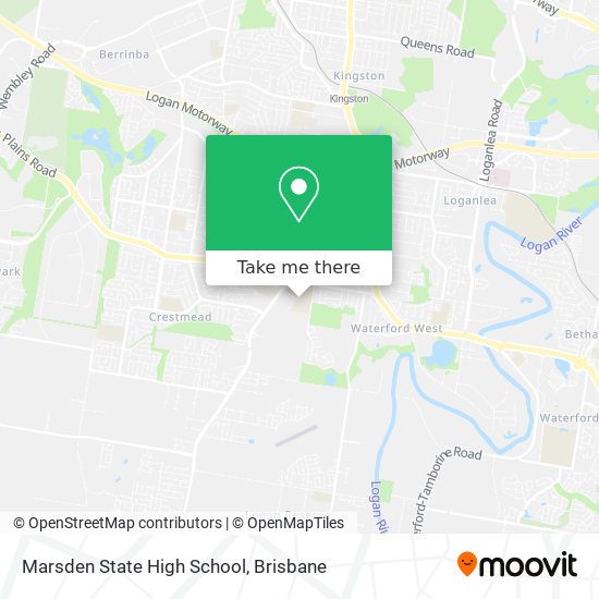 Marsden State High School map