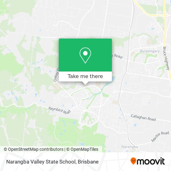 Narangba Valley State School map