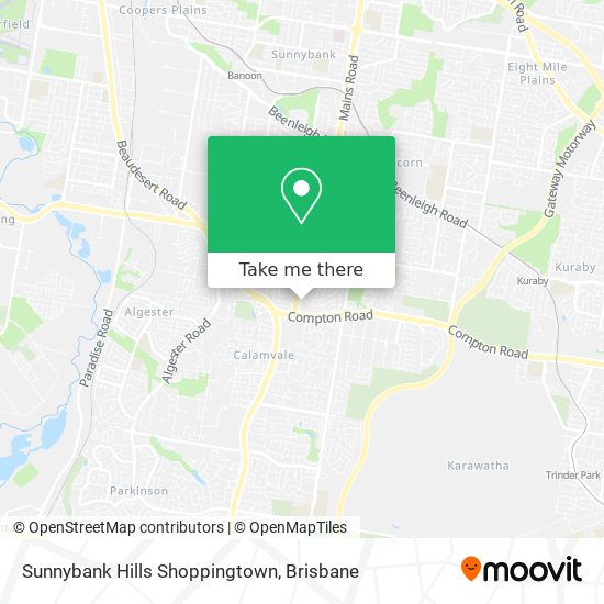 Sunnybank Hills Shoppingtown map