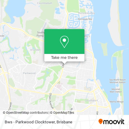Bws - Parkwood Clocktower map