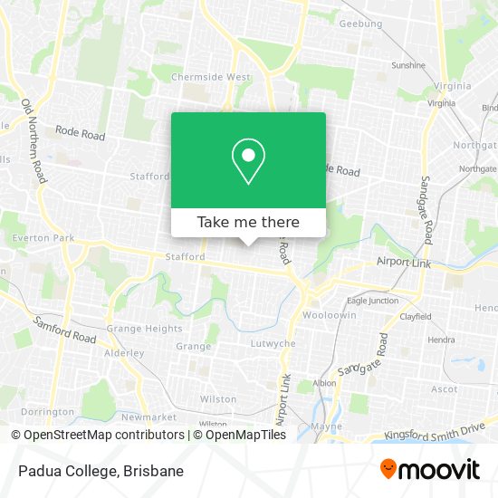 Padua College map