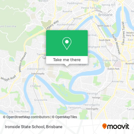 Ironside State School map