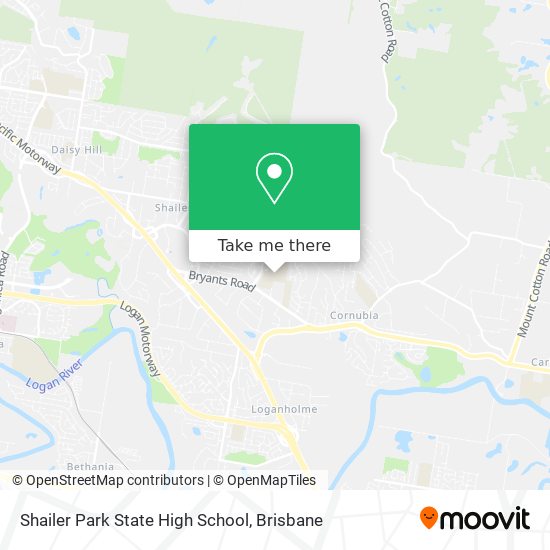 Shailer Park State High School map