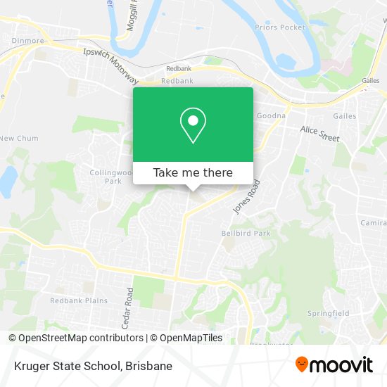 Kruger State School map