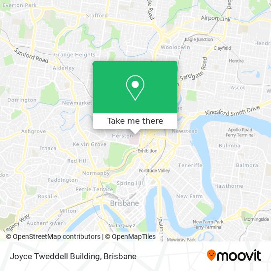 Joyce Tweddell Building map