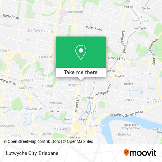 Lutwyche City map