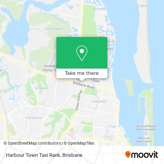 Harbour Town Taxi Rank map