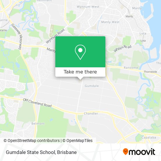 Gumdale State School map