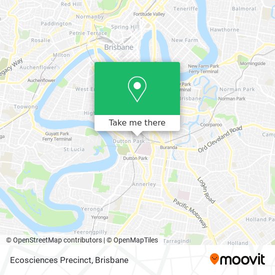 Ecosciences Precinct map