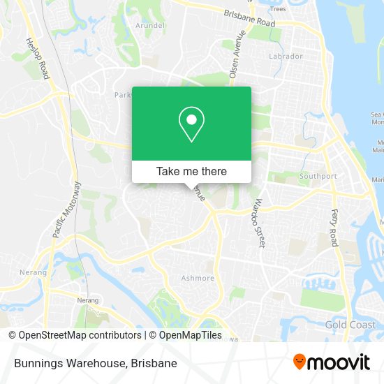 Wie Komme Ich Mit Bus Strassenbahn Oder Bahn Nach Bunnings Warehouse In Molendinar