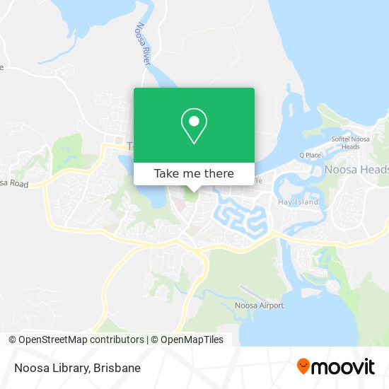 Noosa Library map