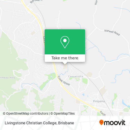 Livingstone Christian College map