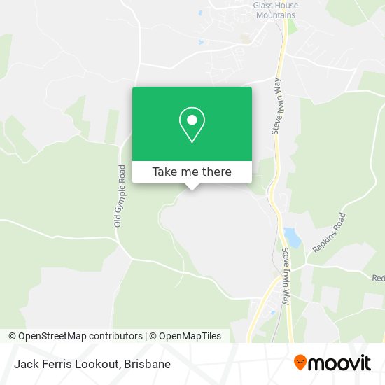 Jack Ferris Lookout map