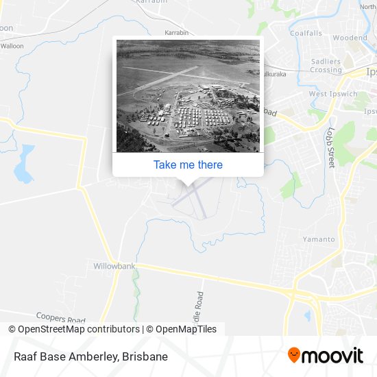 Mapa Raaf Base Amberley