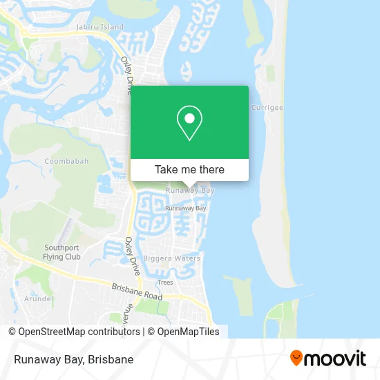 How to Get to Runaway Bay in Brisbane by Bus or Light Rail?