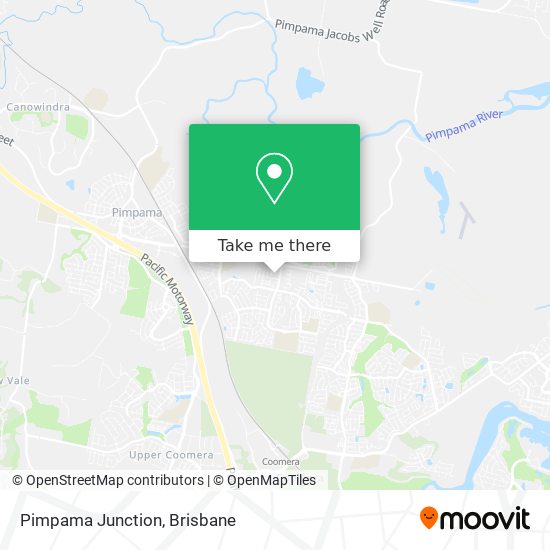 Pimpama Junction map