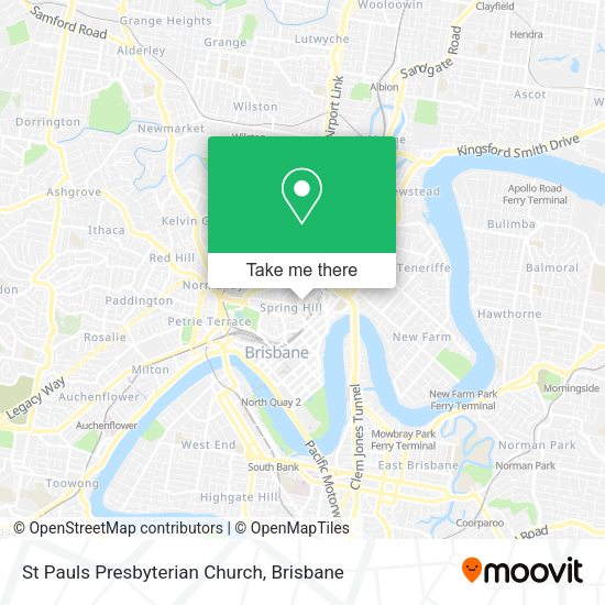 St Pauls Presbyterian Church map