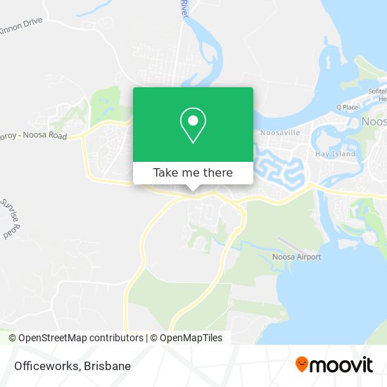 Officeworks map