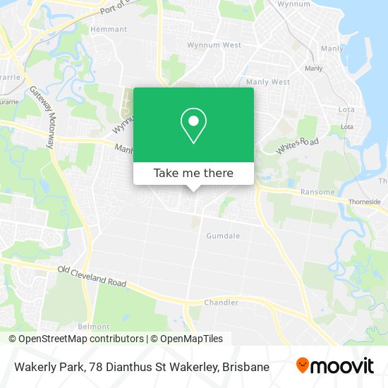 Wakerly Park, 78 Dianthus St Wakerley map