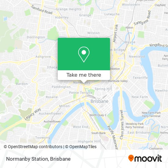 Normanby Station map