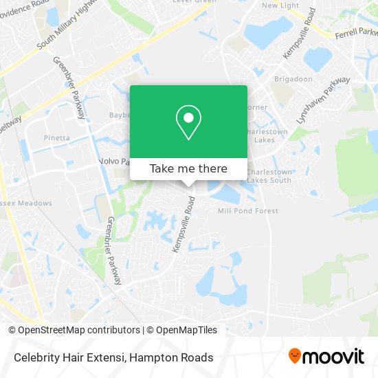 How to get to Celebrity Hair Extensi in Chesapeake by Bus?