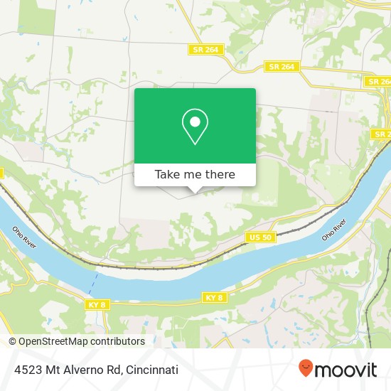 4523 Mt Alverno Rd map