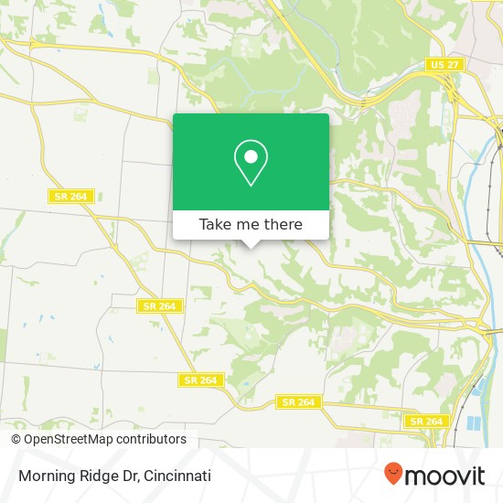 Morning Ridge Dr map