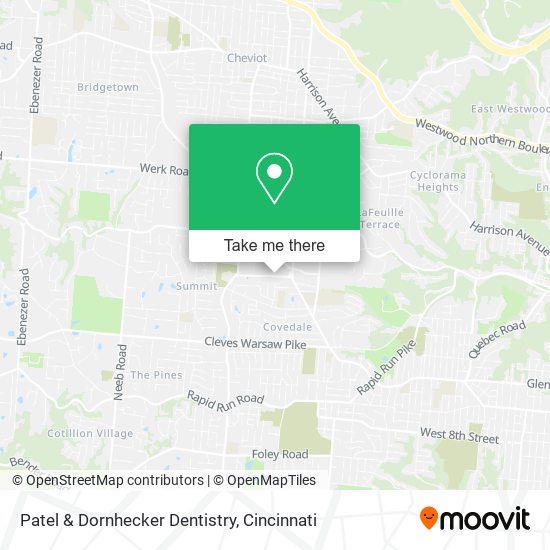 Patel & Dornhecker Dentistry map