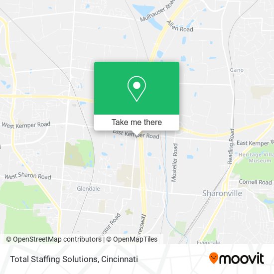 Total Staffing Solutions map