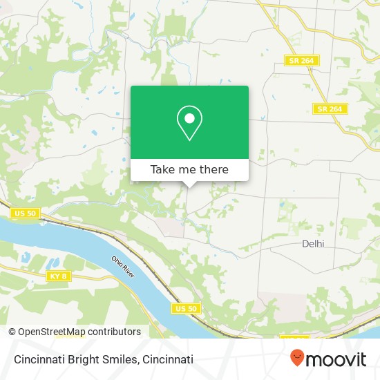 Mapa de Cincinnati Bright Smiles