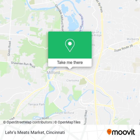 Lehr's Meats Market map