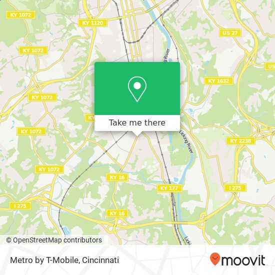 Mapa de Metro by T-Mobile