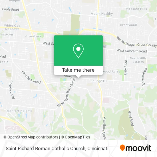Mapa de Saint Richard Roman Catholic Church