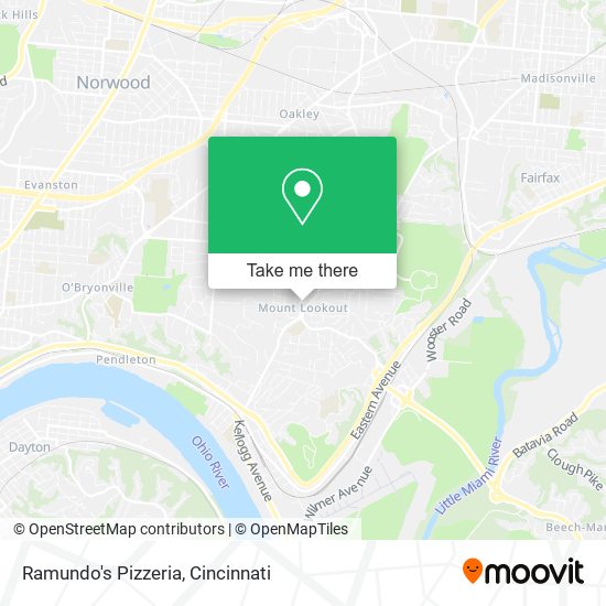 Ramundo's Pizzeria map