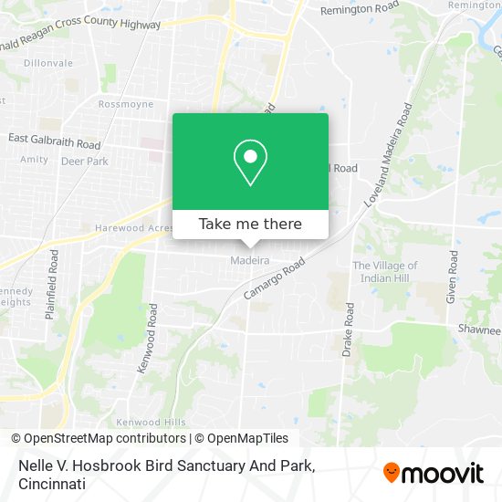 Nelle V. Hosbrook Bird Sanctuary And Park map