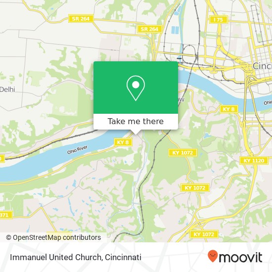 Immanuel United Church map