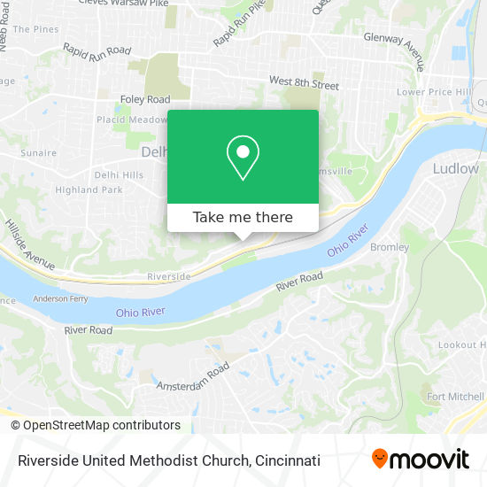 Mapa de Riverside United Methodist Church