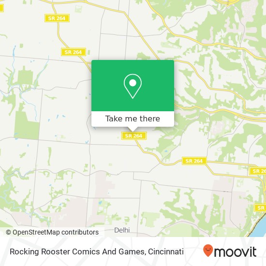 Rocking Rooster Comics And Games map