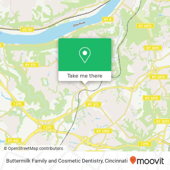 Buttermilk Family and Cosmetic Dentistry map