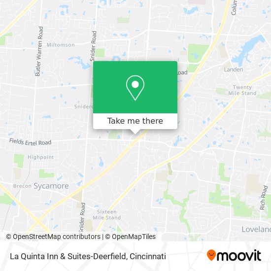 Mapa de La Quinta Inn & Suites-Deerfield