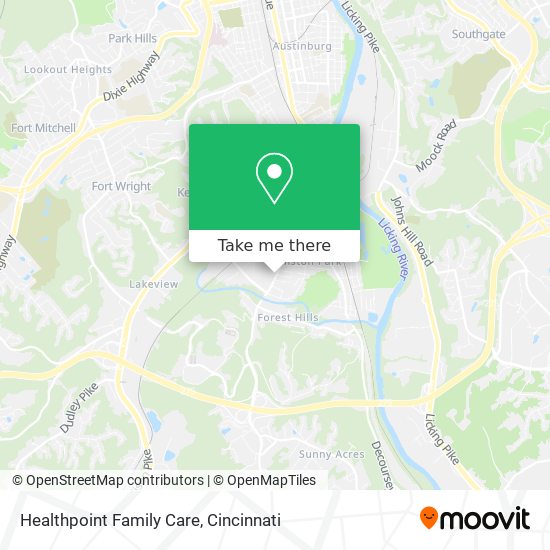 Mapa de Healthpoint Family Care