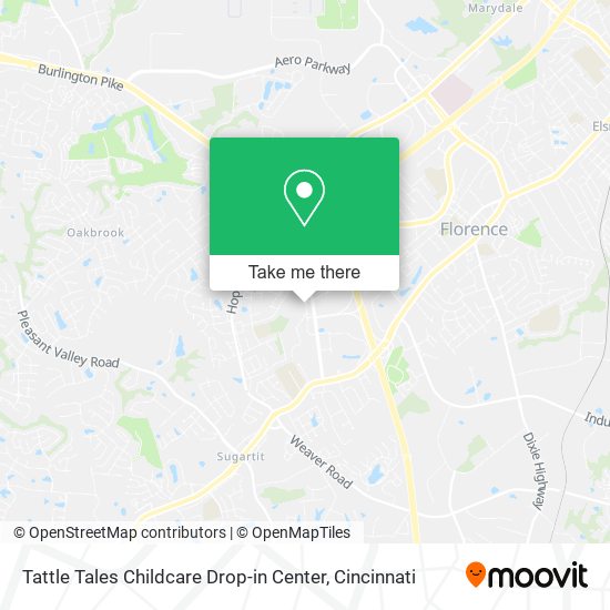 Tattle Tales Childcare Drop-in Center map