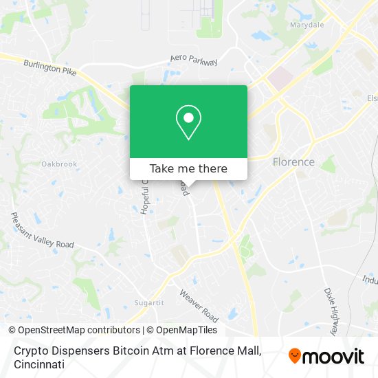 Crypto Dispensers Bitcoin Atm at Florence Mall map