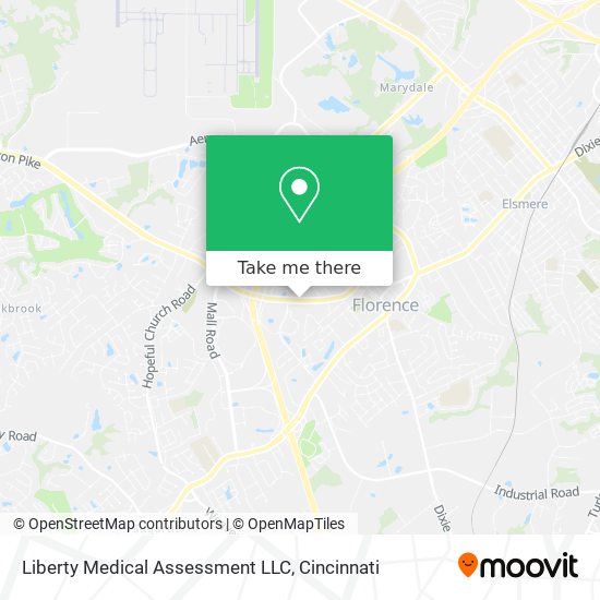 Liberty Medical Assessment LLC map