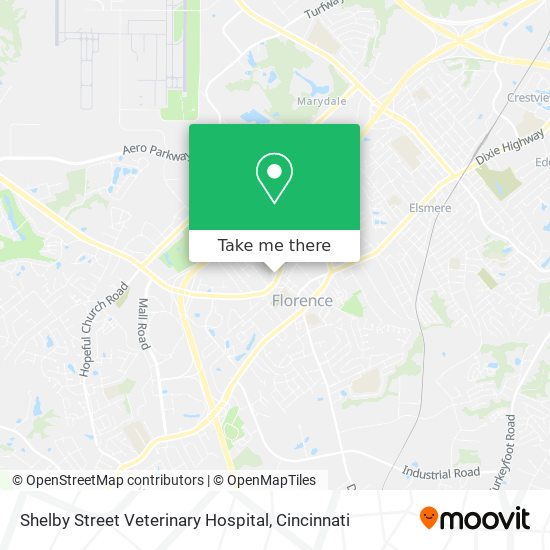 Shelby Street Veterinary Hospital map