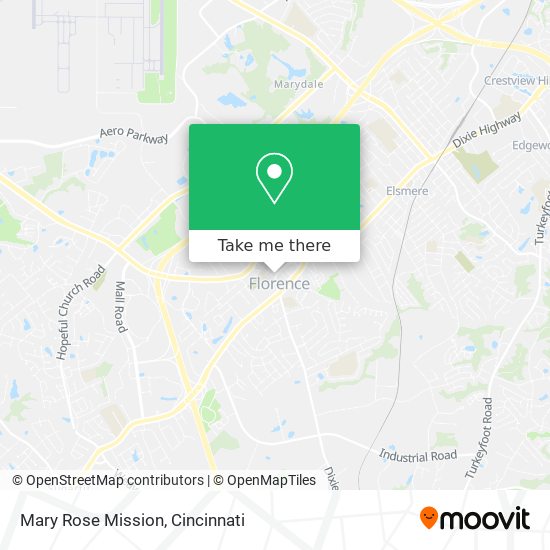 Mary Rose Mission map
