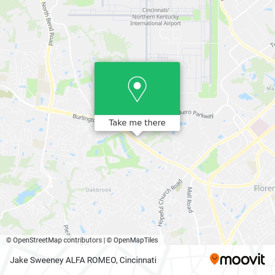 Mapa de Jake Sweeney ALFA ROMEO