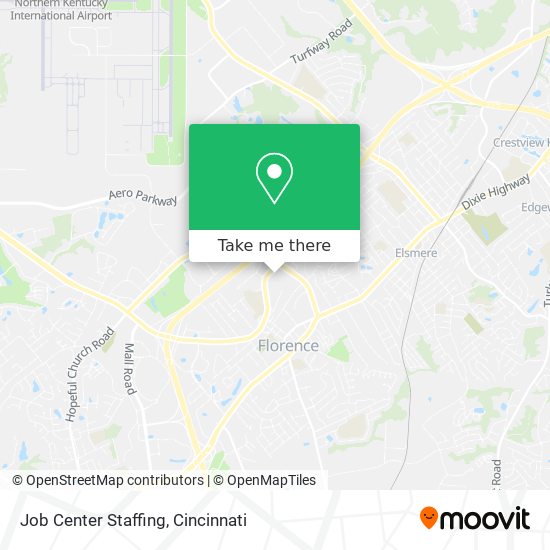 Job Center Staffing map