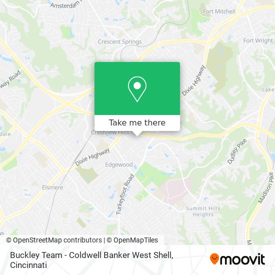 Mapa de Buckley Team - Coldwell Banker West Shell