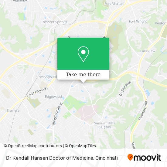 Mapa de Dr Kendall Hansen Doctor of Medicine